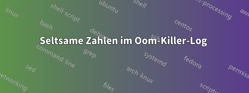 Seltsame Zahlen im Oom-Killer-Log