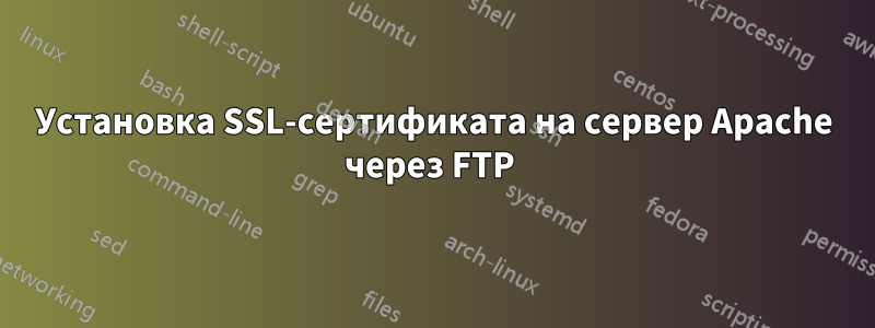 Установка SSL-сертификата на сервер Apache через FTP 