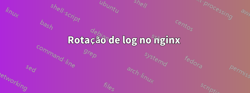 Rotação de log no nginx