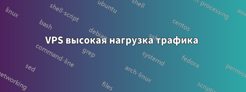 VPS высокая нагрузка трафика
