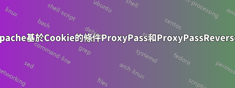 Apache基於Cookie的條件ProxyPass和ProxyPassReverse