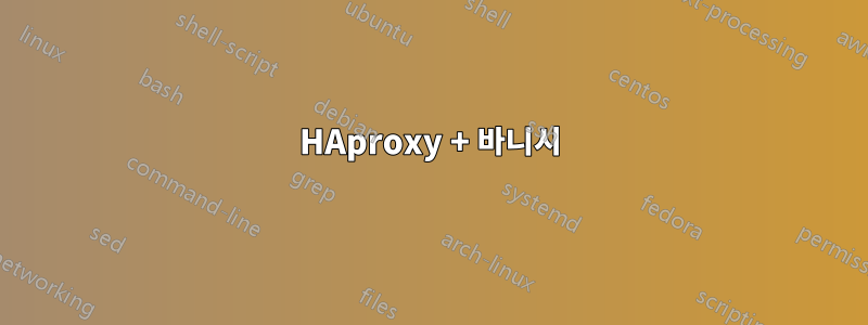 HAproxy + 바니시