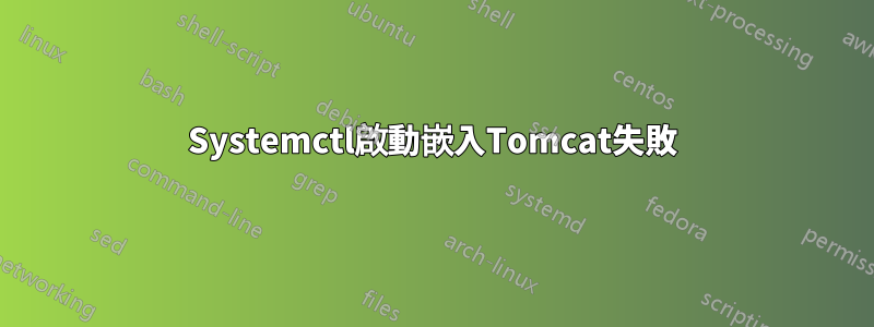 Systemctl啟動嵌入Tomcat失敗