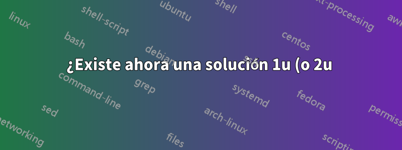 ¿Existe ahora una solución 1u (o 2u) para PC con tarjetas gráficas?