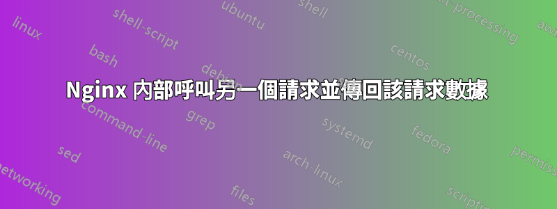 Nginx 內部呼叫另一個請求並傳回該請求數據