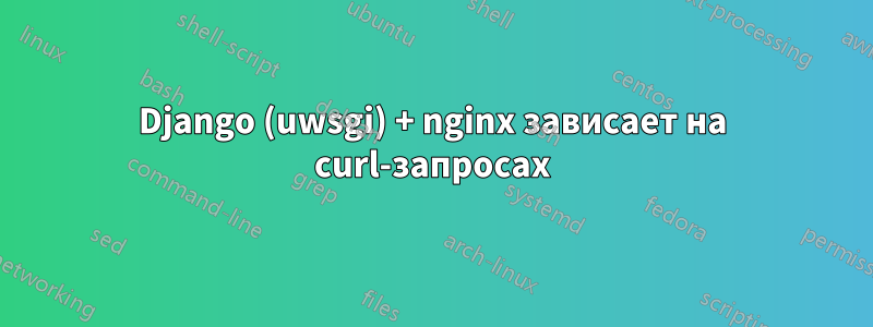 Django (uwsgi) + nginx зависает на curl-запросах