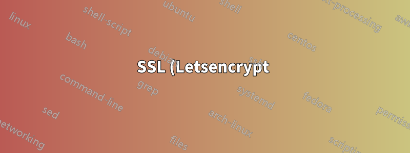 SSL (Letsencrypt) für das folgende Schema: Server (dynamische IP) -> DDNs (keine IP) -> Cloudflare -> Hostname