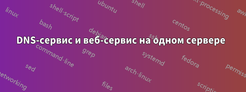 DNS-сервис и веб-сервис на одном сервере 