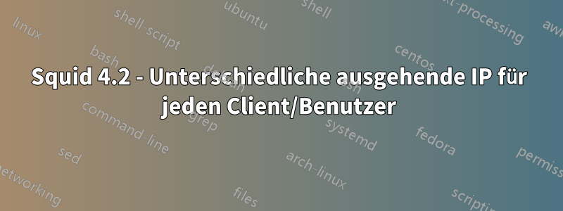 Squid 4.2 - Unterschiedliche ausgehende IP für jeden Client/Benutzer