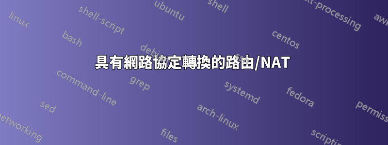 具有網路協定轉換的路由/NAT