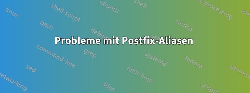 Probleme mit Postfix-Aliasen