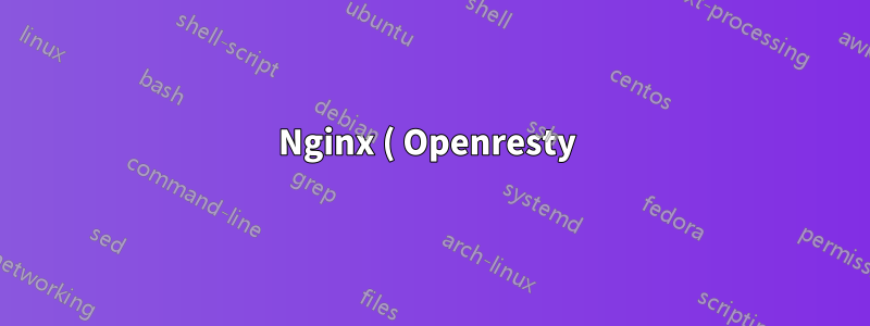 Nginx ( Openresty ) プロキシ、静的ファイルへのカスタム ヘッダーの追加