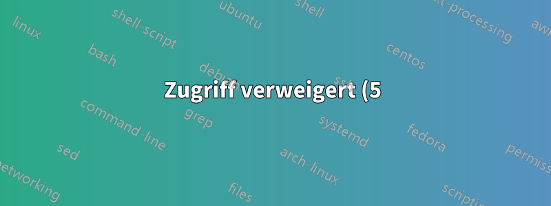 Zugriff verweigert (5) für net user /domain-Befehl