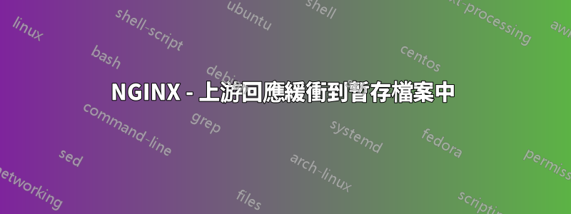NGINX - 上游回應緩衝到暫存檔案中