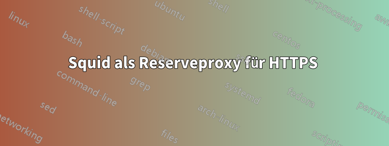 Squid als Reserveproxy für HTTPS
