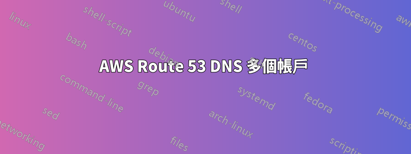 AWS Route 53 DNS 多個帳戶