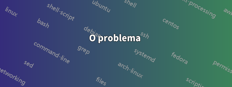 O problema