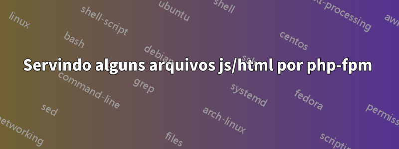 Servindo alguns arquivos js/html por php-fpm