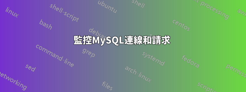 監控MySQL連線和請求