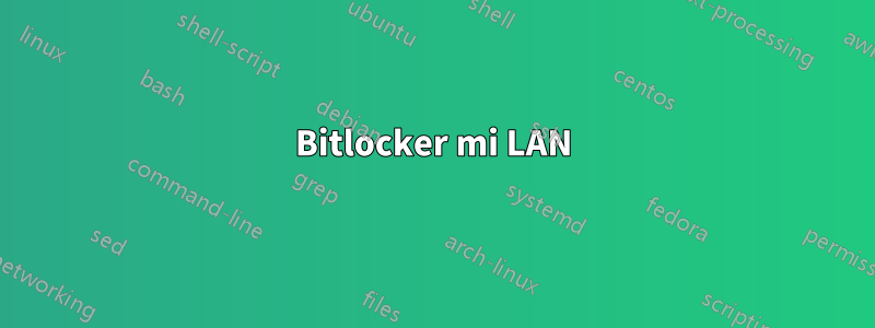 Bitlocker mi LAN