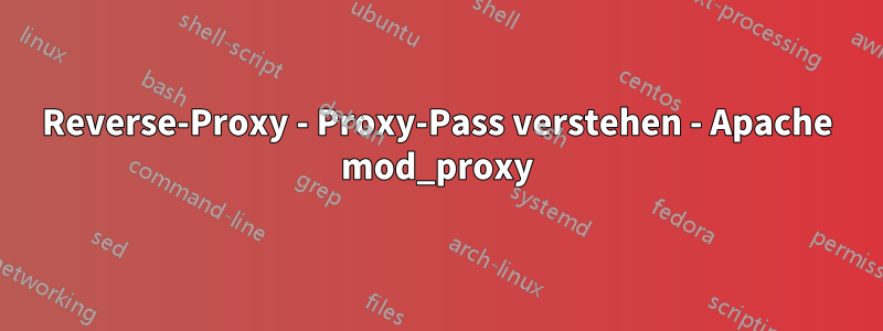 Reverse-Proxy - Proxy-Pass verstehen - Apache mod_proxy