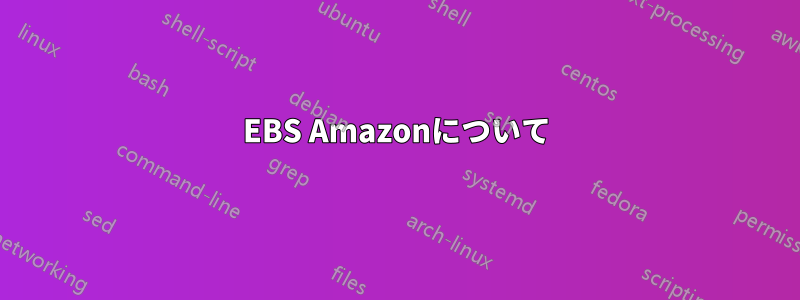 EBS Amazonについて