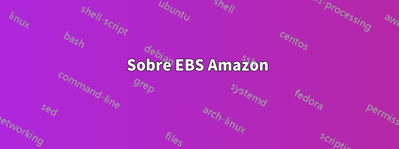 Sobre EBS Amazon