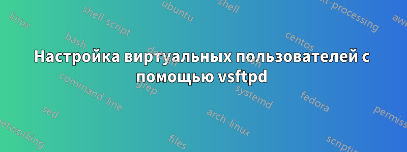 Настройка виртуальных пользователей с помощью vsftpd