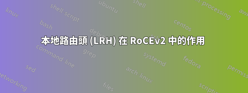 本地路由頭 (LRH) 在 RoCEv2 中的作用