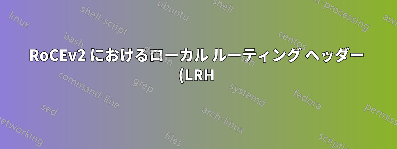RoCEv2 におけるローカル ルーティング ヘッダー (LRH) の役割
