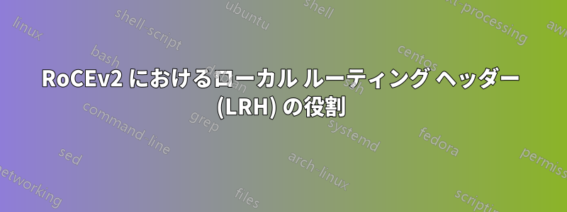 RoCEv2 におけるローカル ルーティング ヘッダー (LRH) の役割