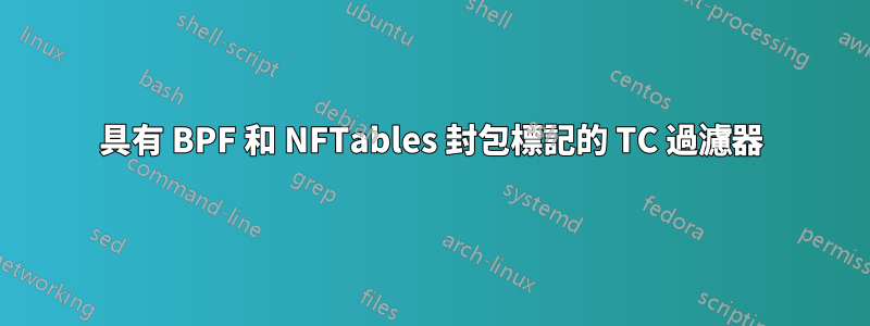 具有 BPF 和 NFTables 封包標記的 TC 過濾器