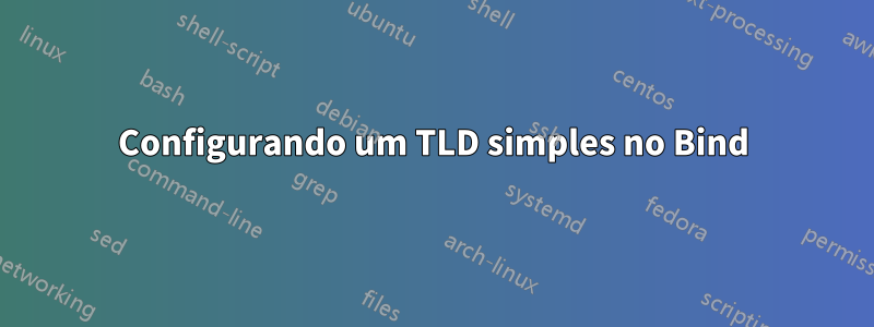 Configurando um TLD simples no Bind