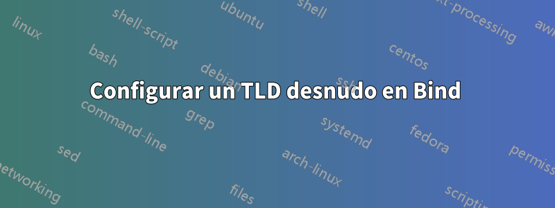 Configurar un TLD desnudo en Bind