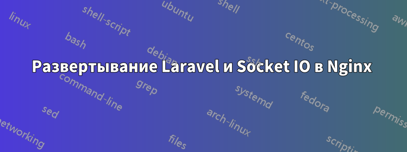 Развертывание Laravel и Socket IO в Nginx