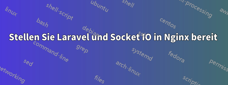 Stellen Sie Laravel und Socket IO in Nginx bereit