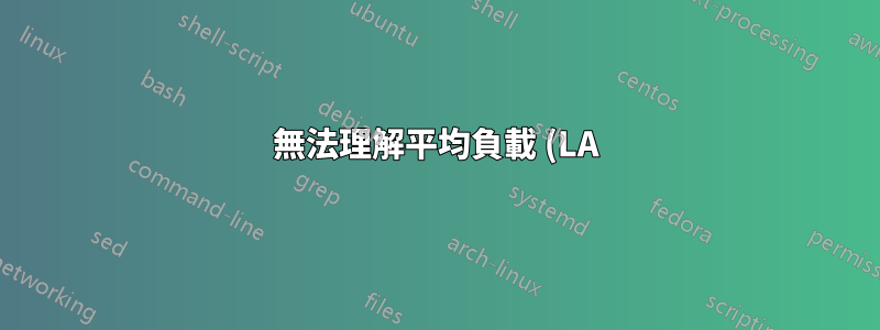 無法理解平均負載 (LA) 高的原因