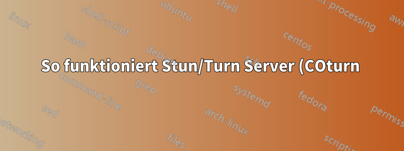 So funktioniert Stun/Turn Server (COturn) unter AWS Network Load Balancer mit TLS
