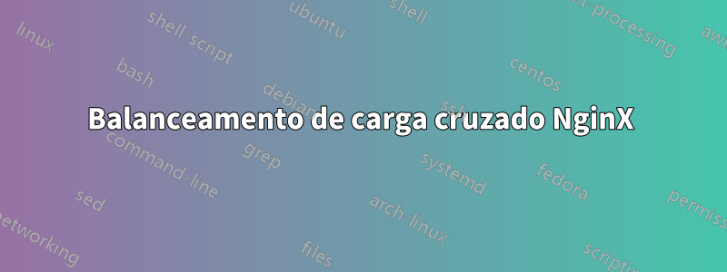 Balanceamento de carga cruzado NginX