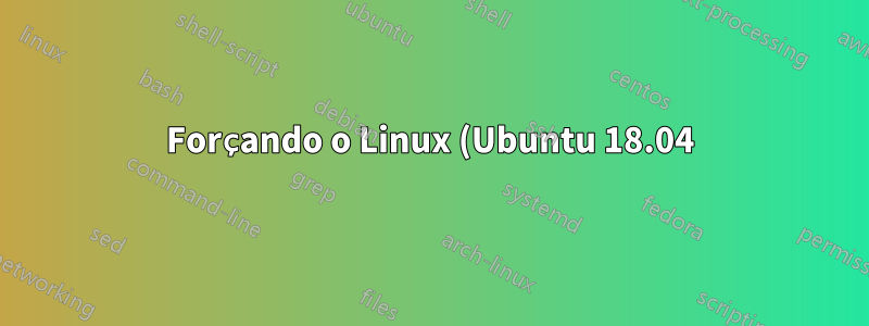 Forçando o Linux (Ubuntu 18.04) a desalocar algum cache antes do trabalho de alta prioridade