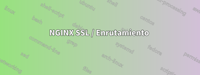 NGINX SSL / Enrutamiento