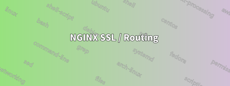 NGINX SSL / Routing