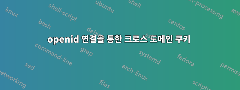 openid 연결을 통한 크로스 도메인 쿠키