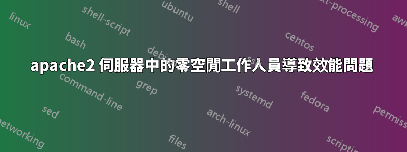 apache2 伺服器中的零空閒工作人員導致效能問題