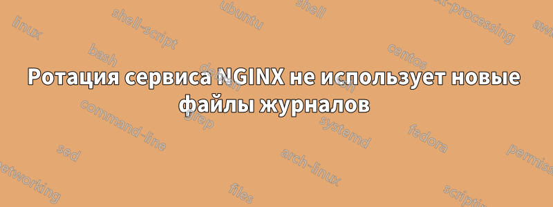 Ротация сервиса NGINX не использует новые файлы журналов