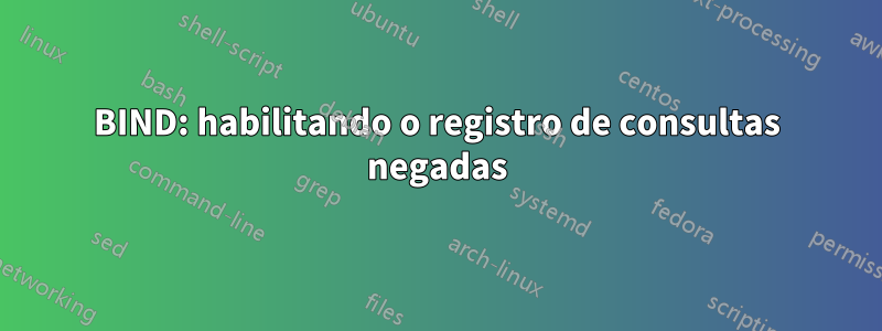 BIND: habilitando o registro de consultas negadas