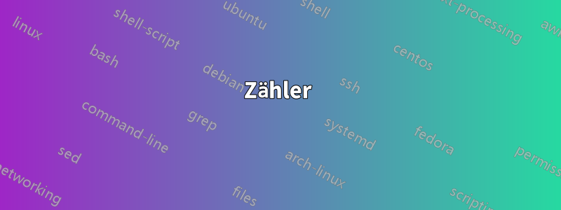 Zähler