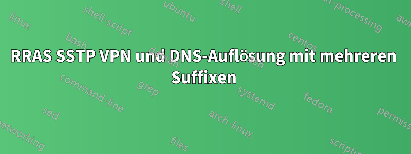 RRAS SSTP VPN und DNS-Auflösung mit mehreren Suffixen