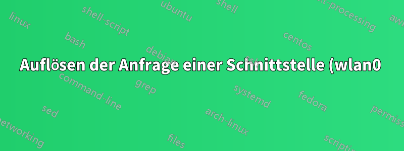 Auflösen der Anfrage einer Schnittstelle (wlan0) mittels DNS im Netzwerk einer anderen Schnittstelle (VPN)