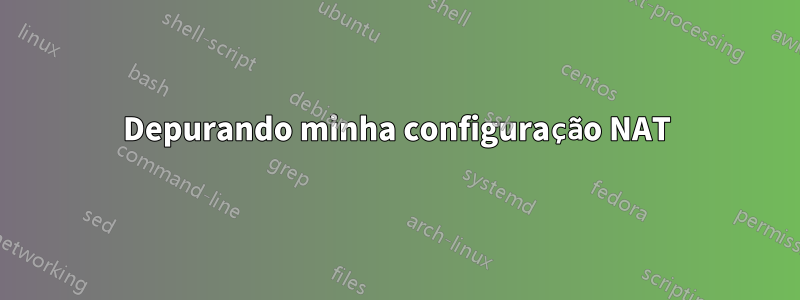 Depurando minha configuração NAT